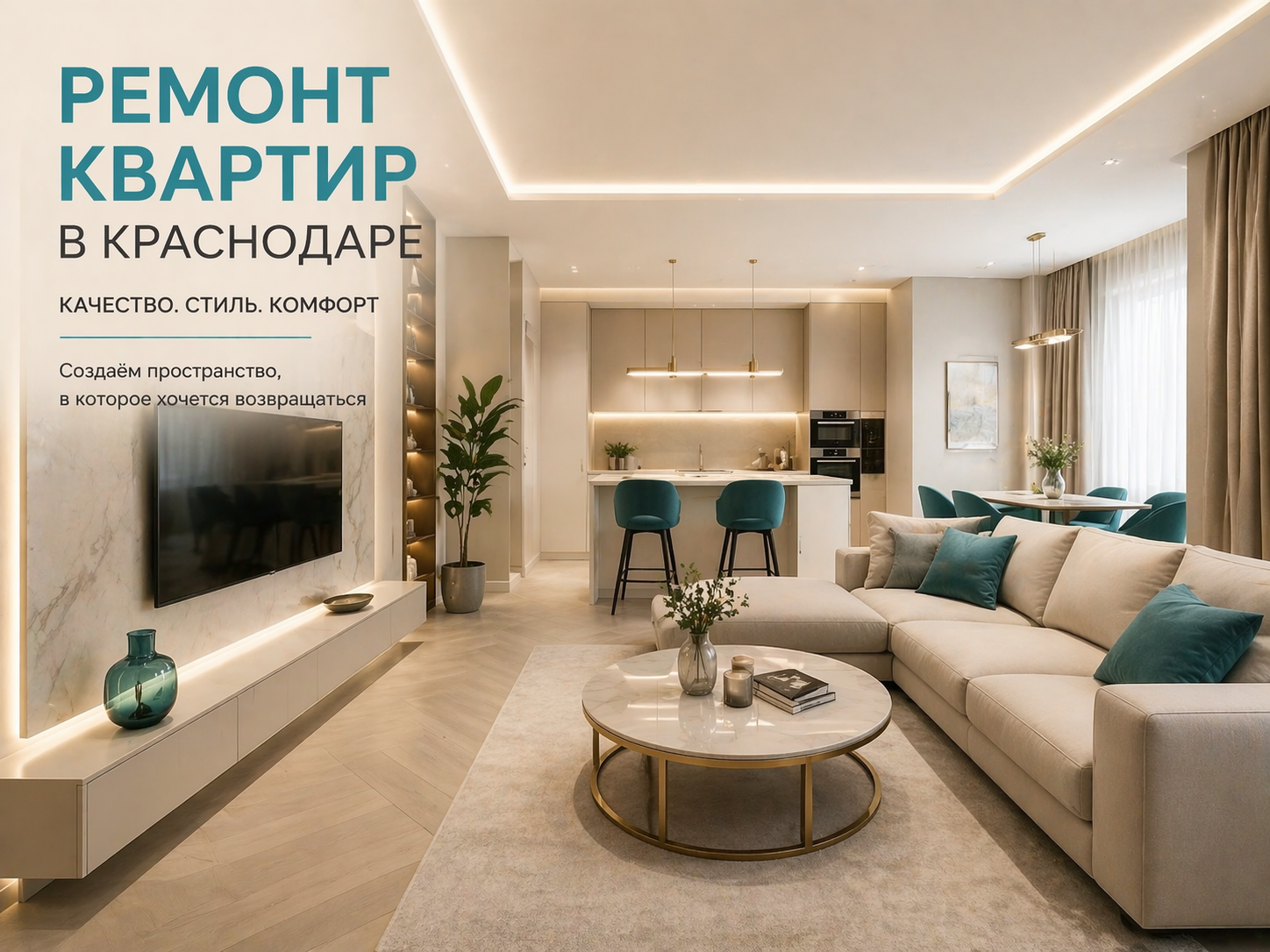 Ремонт квартир в Краснодаре
